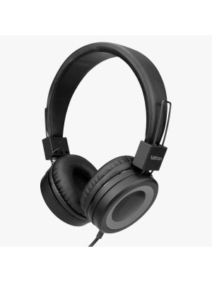 FONE DE OUVIDO / HEADPHONE CIRCLE PRETO ESTEREO DRIVER 40 MM COM FIO 3M UN.