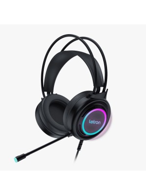 FONE DE OUVIDO / HEADSET GAMER PLAYER PLUS LED 7 CORES 2M DRIVER 50MM PRETO UN. 