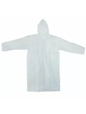 CAPA DE CHUVA TRANSP. PLASTICO TAM. UNICO UN.