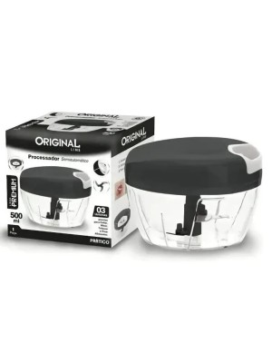 PROCESSADOR DE ALIMENTOS 500ML PRETO LINHA COOK UN.
