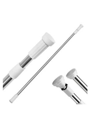 VARAO PARA CORTINA DE BANHEIRO 110-200CM UN. 