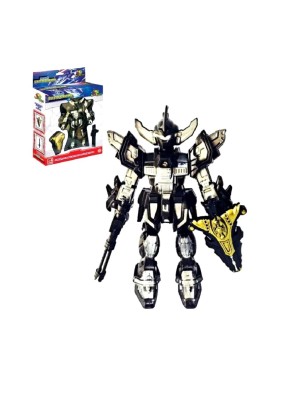 Brinquedo Infantil, Robo Titanium Com Escudo E Bazuca 20CM