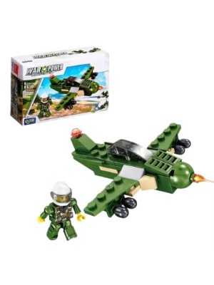 Blocos de montar soldado war power 