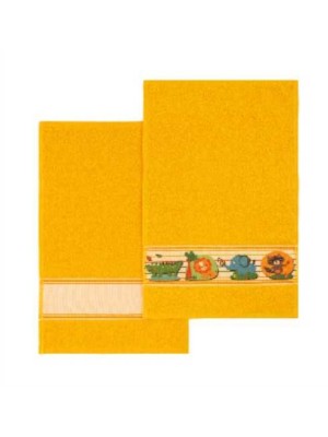 TOALHA LAVABO POLYS LISA 29X45CM ROSA MARCOTEX