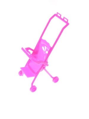 Carrinho de Boneca + Boneca Bebê - Carrinho Bebê Brinquedo Leve 2