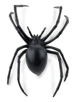 Presilha de Cabelo Aranha Venenosa 15x12cm – Acessório Fantasia Halloween Assustador para Adultos e Crianças