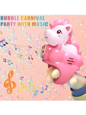 Máquina Bolha Unicornio De Brinquedo Crianças Brinquedos