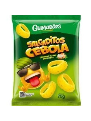 Salgadinho de Milho Sabor Cebola 70G Salgaditos Cebolitos Crocante