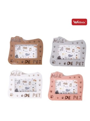 Porta Retrato de 15x10cm Mãe de Pet Varias Cores