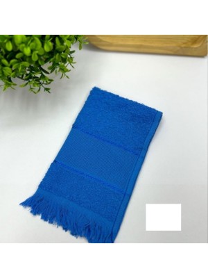 Toalha Social Slim Lisa 23x36cm 22g Azul Secagem Rápida e Toque Suave