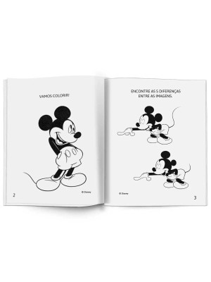 Livro Solapa Pop Com 4 Mini Livros De Atividades Disney Mickey