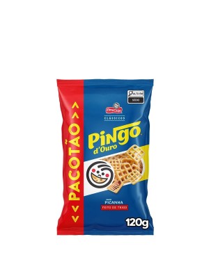 Salgadinho de Trigo Sabor Picanha Elma Chips Pingo Douro 120G