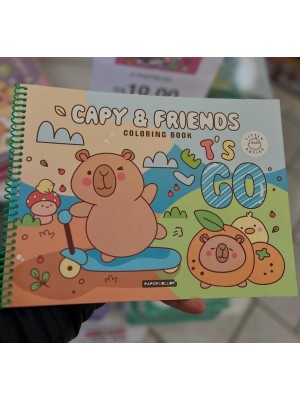 Livro De Colorir Capa Maleavel & Friends 20 Paginas