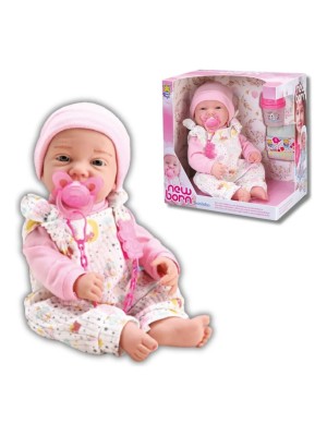 oneca New Born Soninho com Chupeta, Mamadeira Magica e Chupeta que Brilha