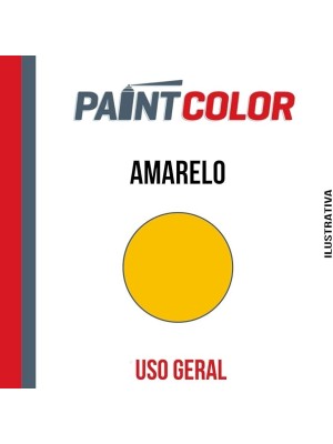 Tinta Spray 250ml Uso Geral Cor Amarelo