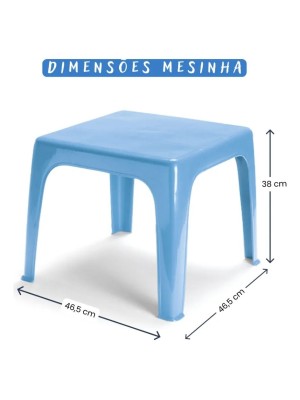 MESINHA KIDS AZUL 46X38,5CM UN.