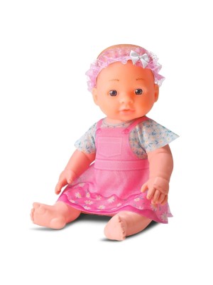 oneca Paty Faz Xixi de Verdade com Mamadeira e Fraldinha