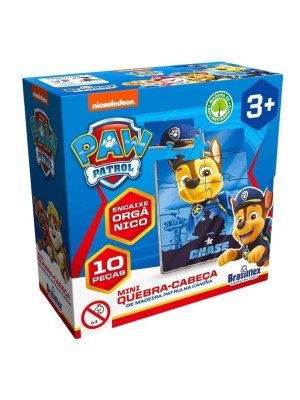 Quebra-Cabeça Mini Patrulha Canina Infantil Educativo – Diversão e Aprendizado