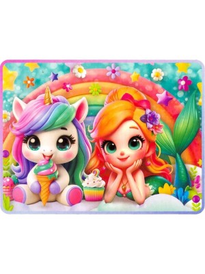 Quebra-Cabeça Mundo Encantado 80 Peças Pais & Filhos Infantil Educativo