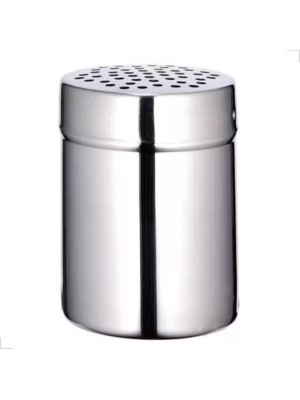 Saleiro/Pimenteiro em Aço Inox 410 6x6x8,7cm – Resistente e Sofisticado