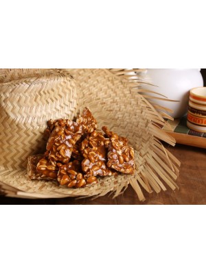 Pé de Moleque 400g – Doce Tradicional Brasileiro Crocante com Amendoim Torrado e Caramelo