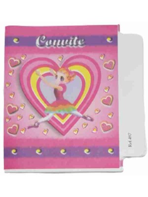 CONVITE ANIVERSÁRIO C/10 UN. TOP FEST