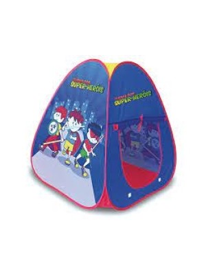 Barraca Infantil Turma dos Super Heróis Dobrável Portátil para Crianças com Estampa Colorida