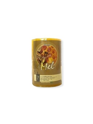 Vela Cilíndrica Perfumada Mel 125g 5x7cm – Aroma Doce, Longa Duração e Decoração Aconchegante para Ambientes