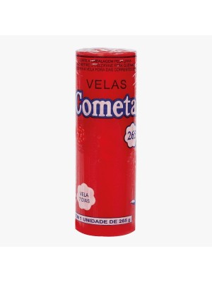 Vela Votiva Cometa 7 Dias 265g Vermelha 50mm – Vela Espiritual para Proteção, Força, Coragem e Energia