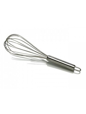 BATEDOR DE CLARAS INOX 34 CM UN.