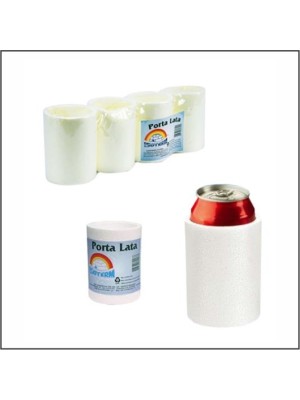 PORTA LATA ISOPOR C/4 UN. 437ML UN. STYROFORM