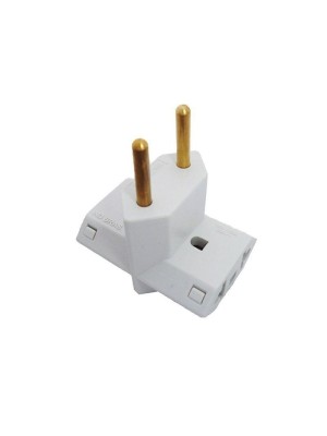 ADAPTADOR MODELO T / 3 BRANCO UN.