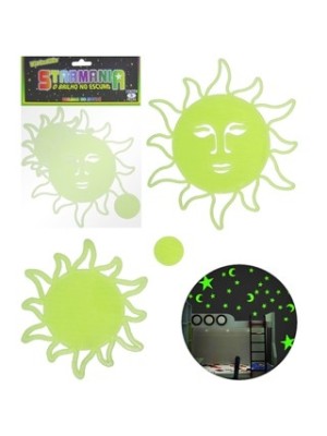 ESTRELAS BRILHAM NO ESCURO STARMANIA SORTIDOS 12PÇS UN.