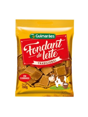 Fondant de Leite Tradicional em Cubinhos com 160g