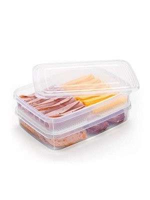 PORTA FRIOS RETANGULAR DUPLO C/ TELA 24X18X9CM UN.