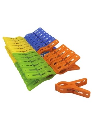 PRENDEDOR DE PLASTICO KIT C/36PCS UN.