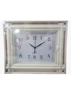 RELOGIO DE PAREDE 27CM QUADRADO UN.