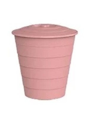CESTO 6L DE PIA CONICO ROSA UN.