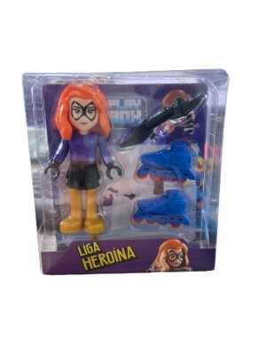 BONECA MONTA E DESMONTA LIGA DA HEROINA PLAY BOX UN. WELLMIX