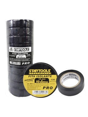 FITA ISOLANTE PCT C/10PCS 18MMX5MTS UN.