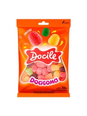 Bala de Goma Sino Sortido 700g – Gomas Macias Açucaradas Coloridas Sabores Frutados para Festas, Lembrancinhas e Revenda