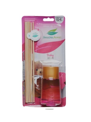 DIFUSOR DE AROMAS 120ML BABY ROSA UN.