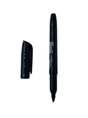 MARCADOR PERMANENTE SLIM PRETO UNITARIO