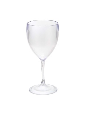 TACA VINHO SENSACAO CRISTAL 300ML UN. PLASTIFESTA